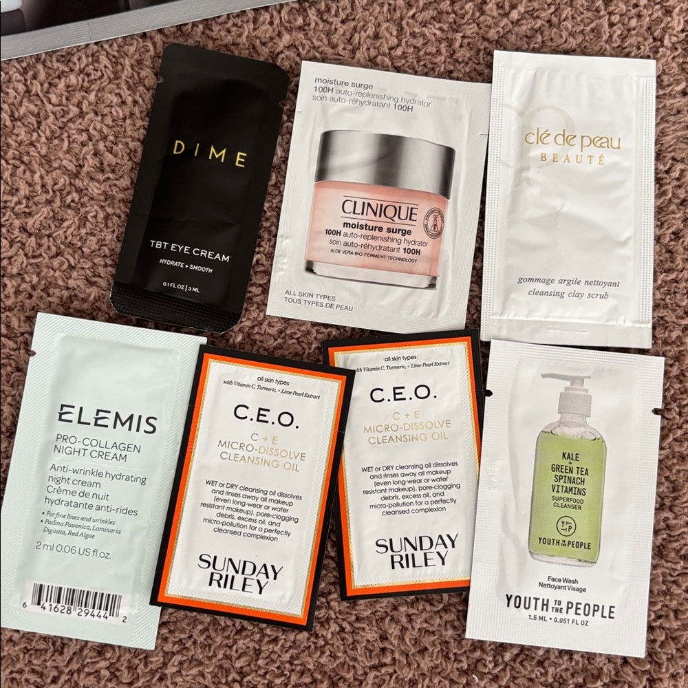 🔅5/$20 Luxury Skincare/ haircare Sample Bundle Clinique RéVive Elemis - Picture 4 of 4